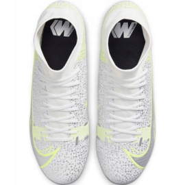 Nike Mercurial Superfly 8 Academy FG / MG M CV0843 107 scarpe da calcio bianca 5