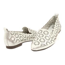 Ballerine traforate argento Filippo DP2039 SI grigio 2