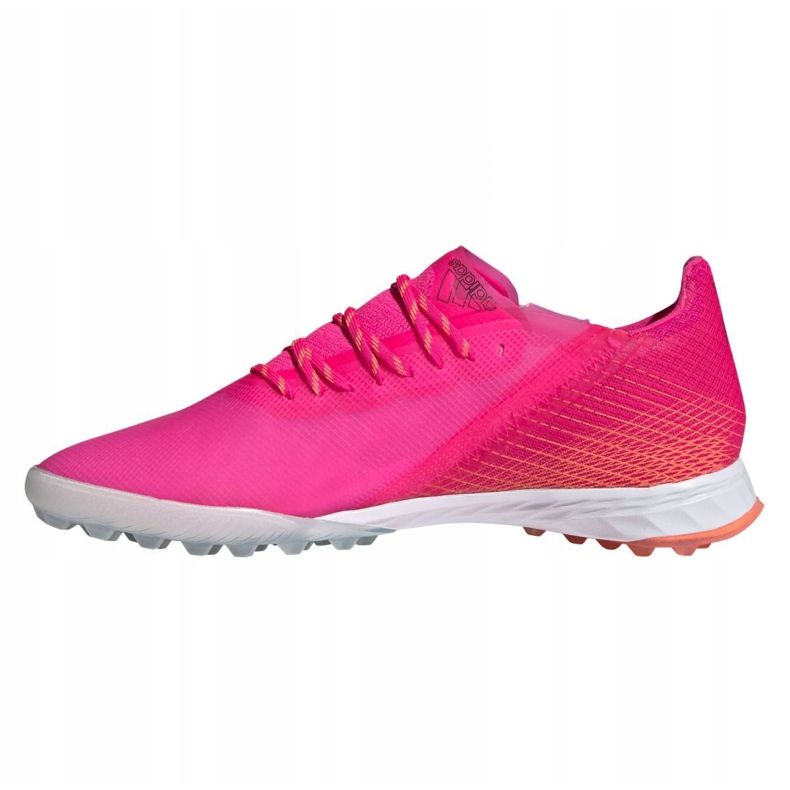 Scarpe da calcio Adidas X Ghosted.1 Tf M FW6963 multicolore rosa 1