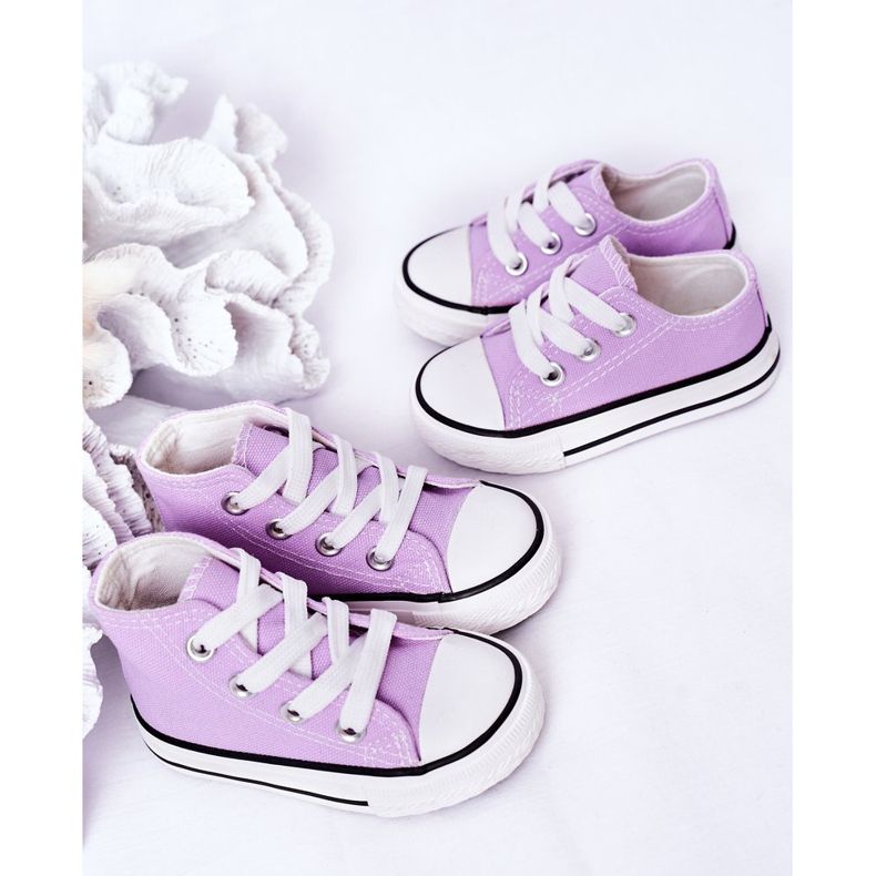 FRROCK Sneakers Alte Bambini Viola Filemon 2