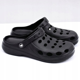 Flameshoes Sandali da uomo Black Kroks nero 3