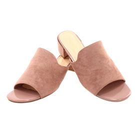 Sergio Leone Tacchi alti femminili kl313 rosa 3