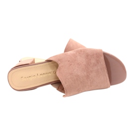 Sergio Leone Tacchi alti femminili kl313 rosa 4