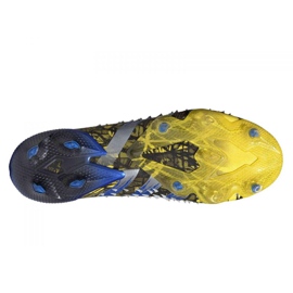 Scarpe da calcio Adidas Predator Freak.1 Fg M FY1119 multicolore giallo 1
