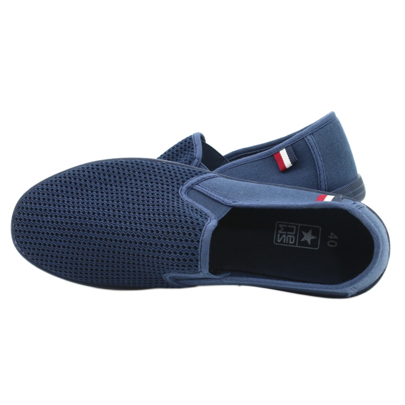 NEWS Sneakers blu navy Tommy 21MN02-3636 4