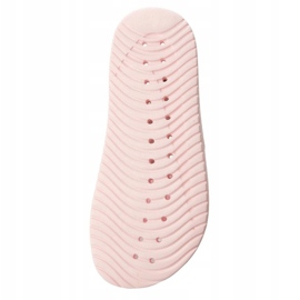 Pantofole da donna Nike Kawa Shower rosa 832655 601 grigio 3