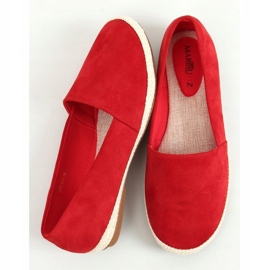 Sneakers espadrillas rosse 7870 Red rosso 1