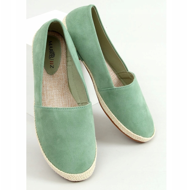 Sneakers menta espadrillas 7870 Green verde 1