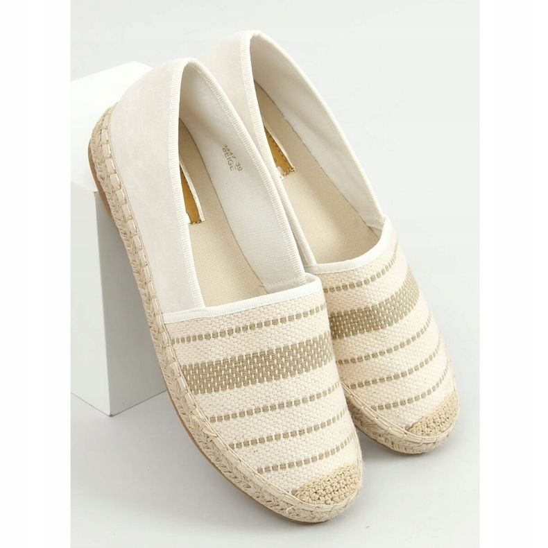 Espadrillas beige da donna 3447 Beige 1