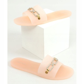 Beige Meliski 3704 Ciabatte beige 1