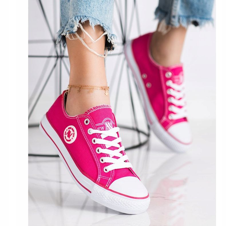 Scarpe da ginnastica New Age rosa 1