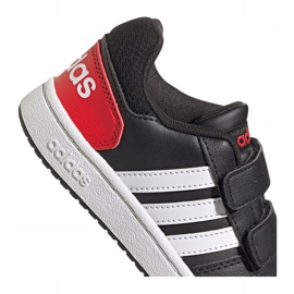 Adidas Hoops 2.0 C Jr FY9442 scarpe nero 2