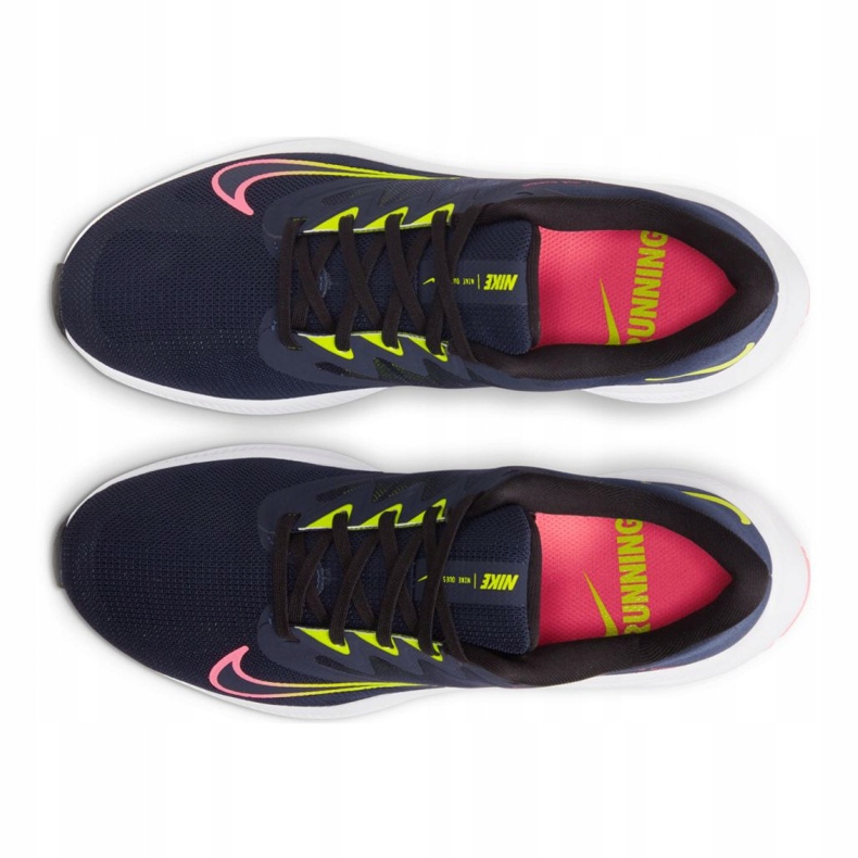 Nike Quest 3 W CD0232-401 scarpe blu navy rosa 2
