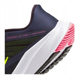 Nike Quest 3 W CD0232-401 scarpe blu navy rosa 6