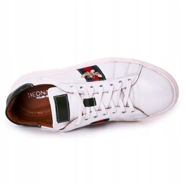 Bednarek Polish Shoes Scarpe da uomo in pelle Sneakers Bednarek Bianco 1