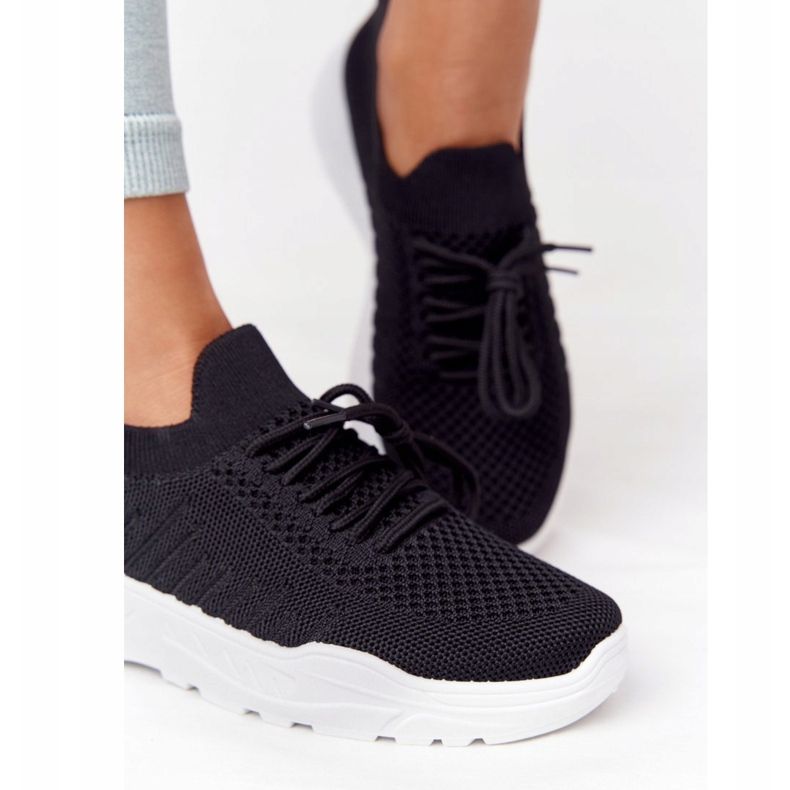 PS1 Scarpe sportive da donna Sneakers Black Ruler bianco nero 1
