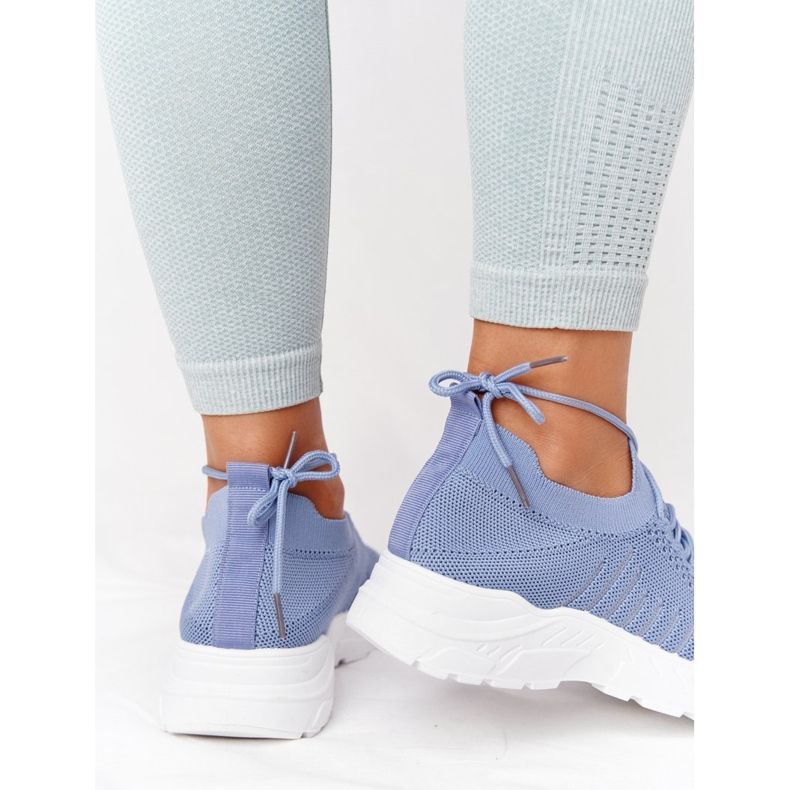 PS1 Scarpe sportive da donna Sneakers Blue Ruler bianco 1
