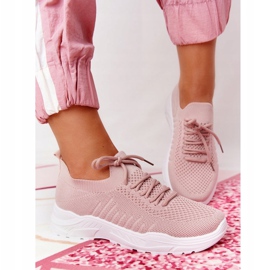 PS1 Scarpe sportive da donna Sneakers Pink Ruler bianco rosa 1