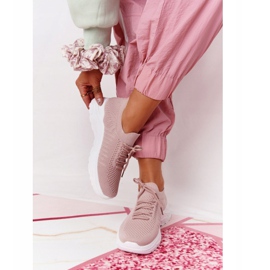 PS1 Scarpe sportive da donna Sneakers Pink Ruler bianco rosa 2