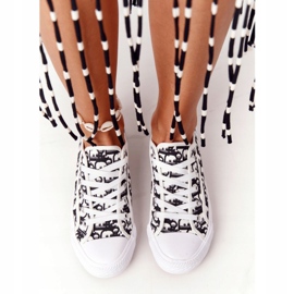 PS1 Sneakers da donna con logo bianco e nero Day Off bianca 1