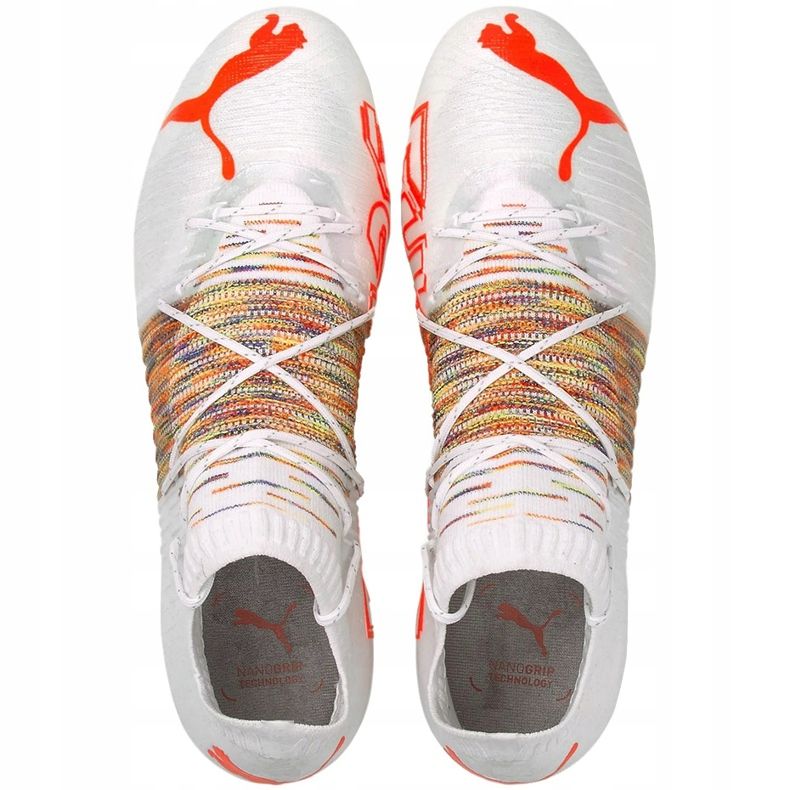Scarpe da calcio Puma Future Z 1.1 Fg Ag 106028 03 bianca 1