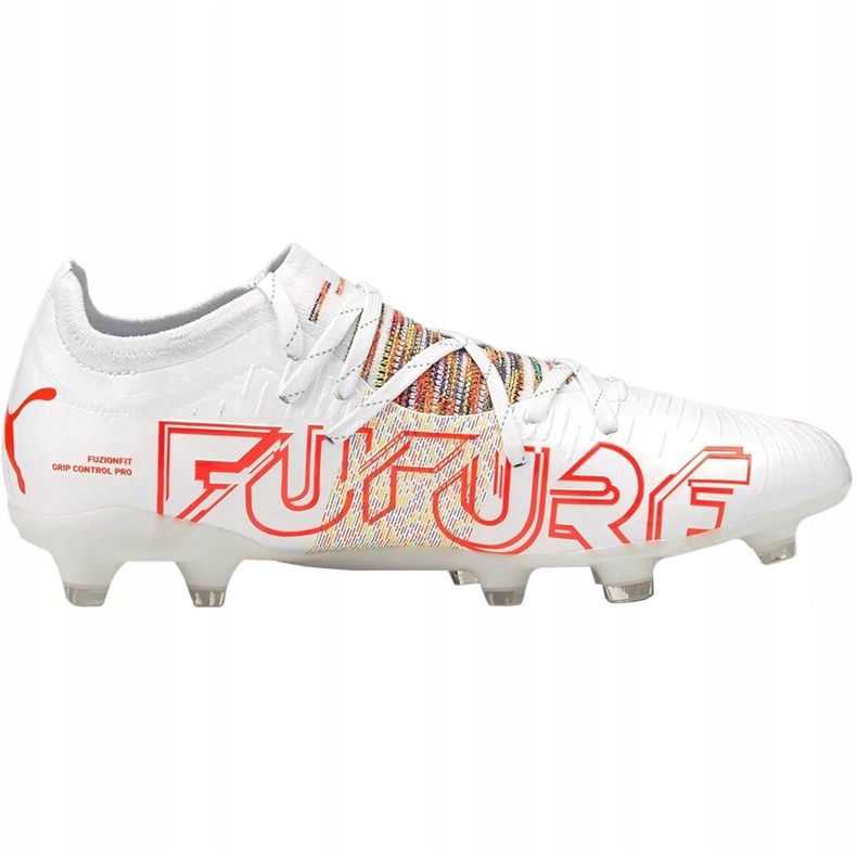 Scarpe da calcio Puma Future Z 2.1 Fg Ag 106058 03 bianco 1