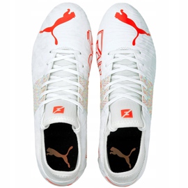 Scarpe da calcio Puma Future Z 4.1 Fg Ag 106252 03 bianco bianco 1