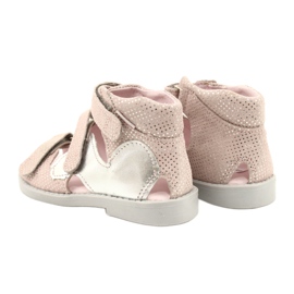 Mazurek Sandali in pelle Girls High Preventive 291 Pink-Silver rosa 2