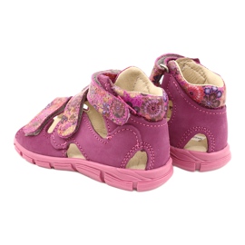 Mazurek Sandali in pelle alta per ragazze 291 rosa 5