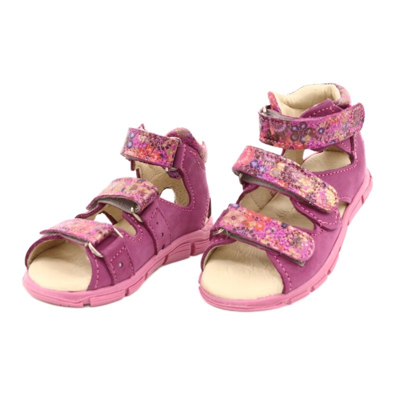 Mazurek Sandali in pelle alta per ragazze 291 rosa 2