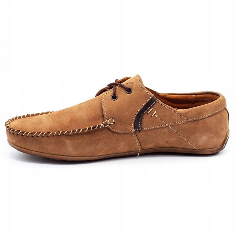 Olivier Mocassini uomo in pelle 297 marrone 1