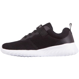 Kappa Ces K scarpe bambino nero e bianco 260798K 1110 bianca 1