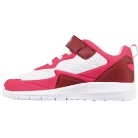 Kappa Durban Pr K scarpe da bambino bianche e rosa 260894PRK 1022 bianco 1