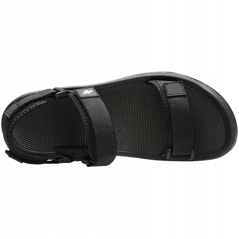 Sandali da uomo 4F deep black H4L21 SAM001 20S nero 1