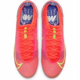Nike Mercurial Vapor 14 Elite Fg M CQ7635 600 Scarpa da calcio verde, rosa rosa 1