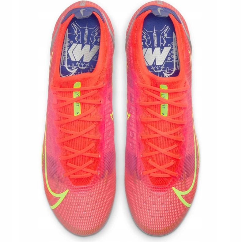 Nike Mercurial Vapor 14 Elite Fg M CQ7635 600 Scarpa da calcio verde, rosa rosa 1