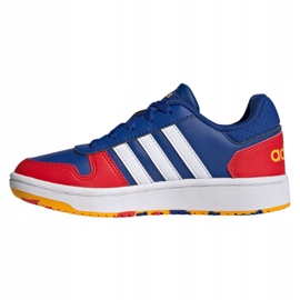 Scarpe Adidas Hoops 2.0 Jr FY7016 blu navy blu 1
