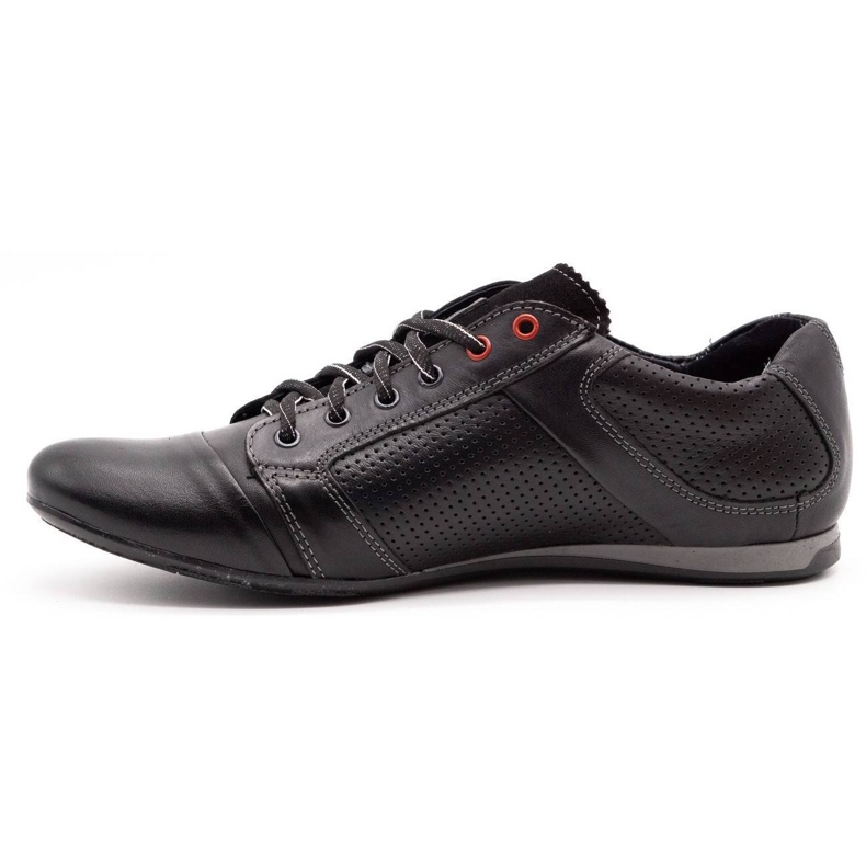 Lemar Scarpe in pelle da uomo nere 882 nero 1