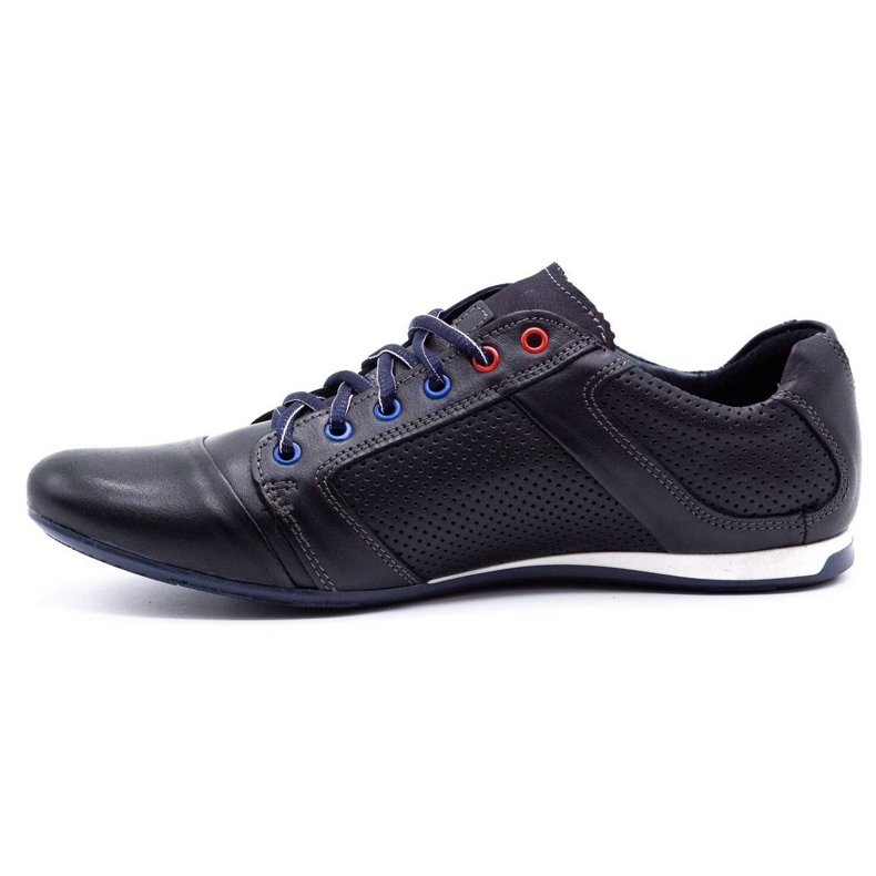 Lemar Scarpe uomo in pelle 882 grana blu navy scuro 1