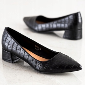 Sweet Shoes Décolleté classiche su tacchi bassi nero 1