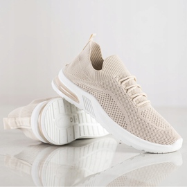 Diamantique Scarpe sportive beige 1