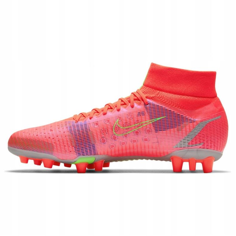 Nike Superfly 8 Pro Ag M CV1130-600 scarpe da calcio corallo rosso 1