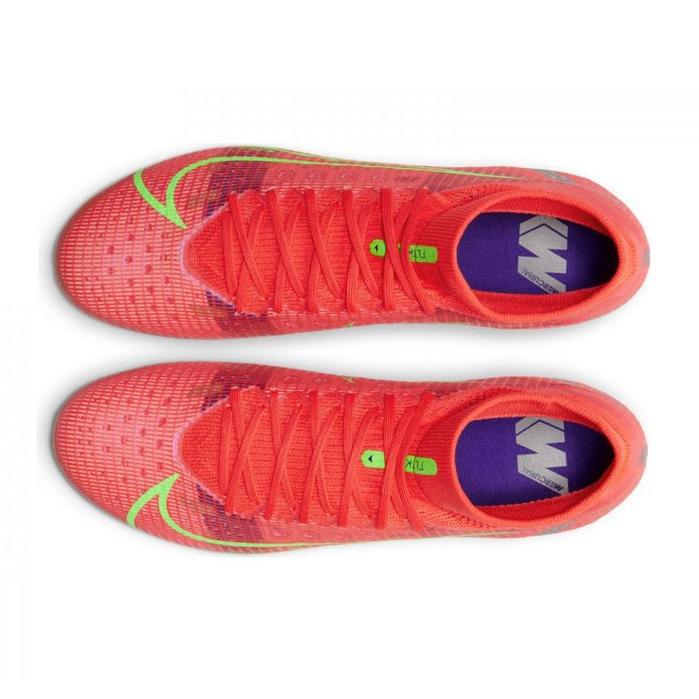 Nike Superfly 8 Pro Ag M CV1130-600 scarpe da calcio corallo rosso 2