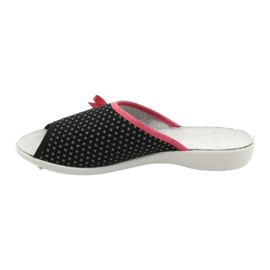 Scarpe da donna Befado pu 254D109 Viki nero rosso 2