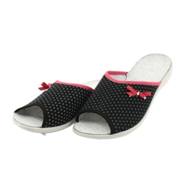 Scarpe da donna Befado pu 254D109 Viki nero rosso 3