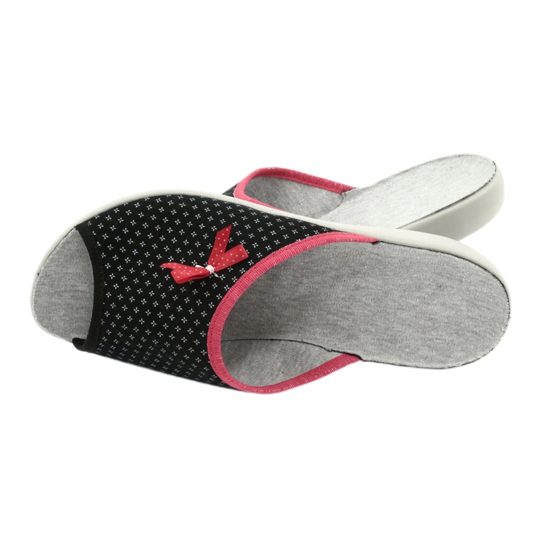 Scarpe da donna Befado pu 254D109 Viki nero rosso 5