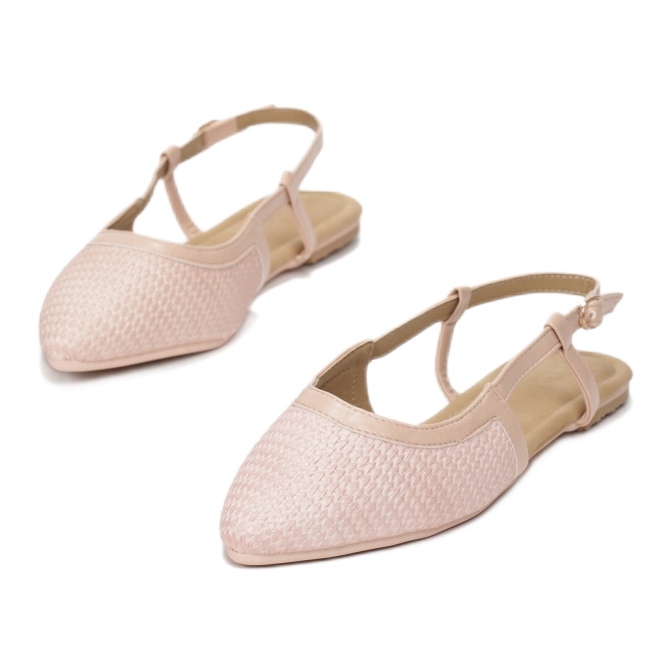 Vices Sandali femminili 3296-14 beige-rk rosa 1