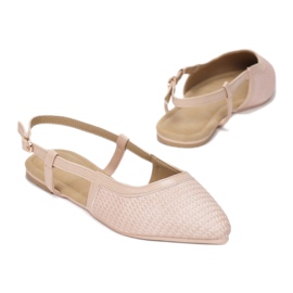 Vices Sandali femminili 3296-14 beige-rk rosa 2
