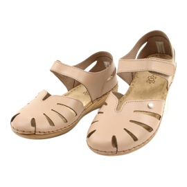 Scarpe da donna Inblu 158D124 beige 3