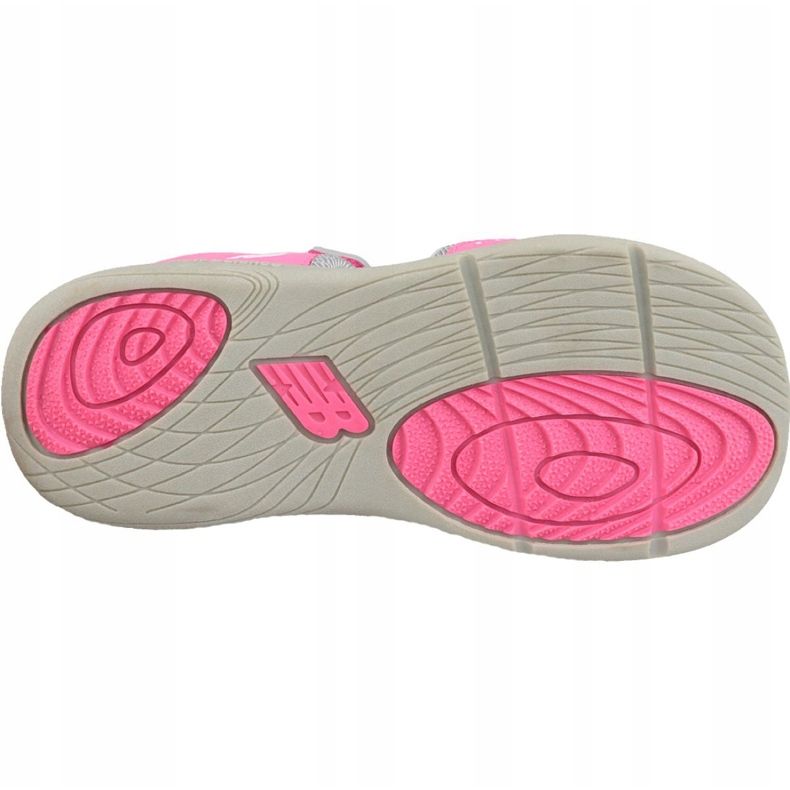 Sandali New Balance Sandalo K K2004GRP rosa grigio 3